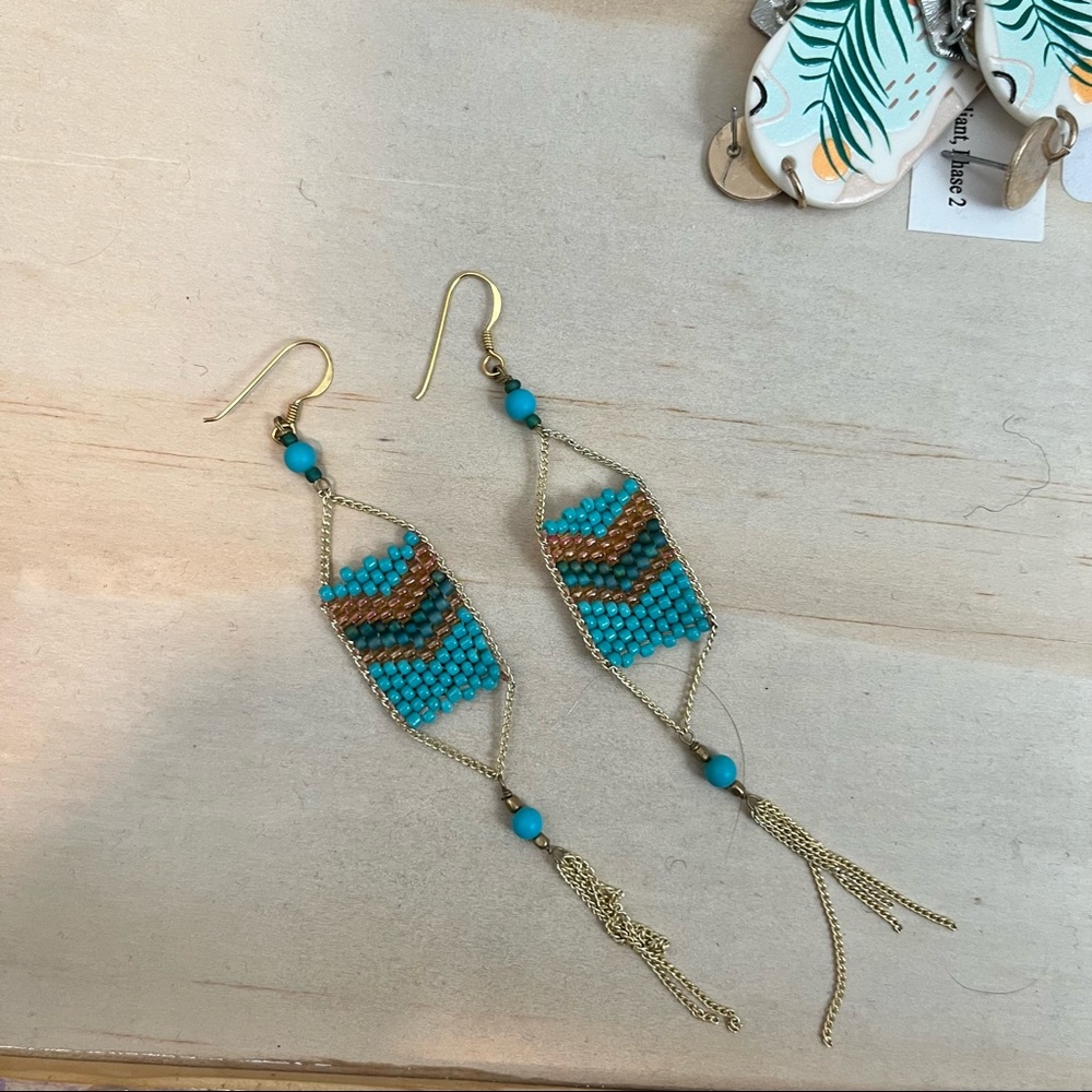 Beaded earrings